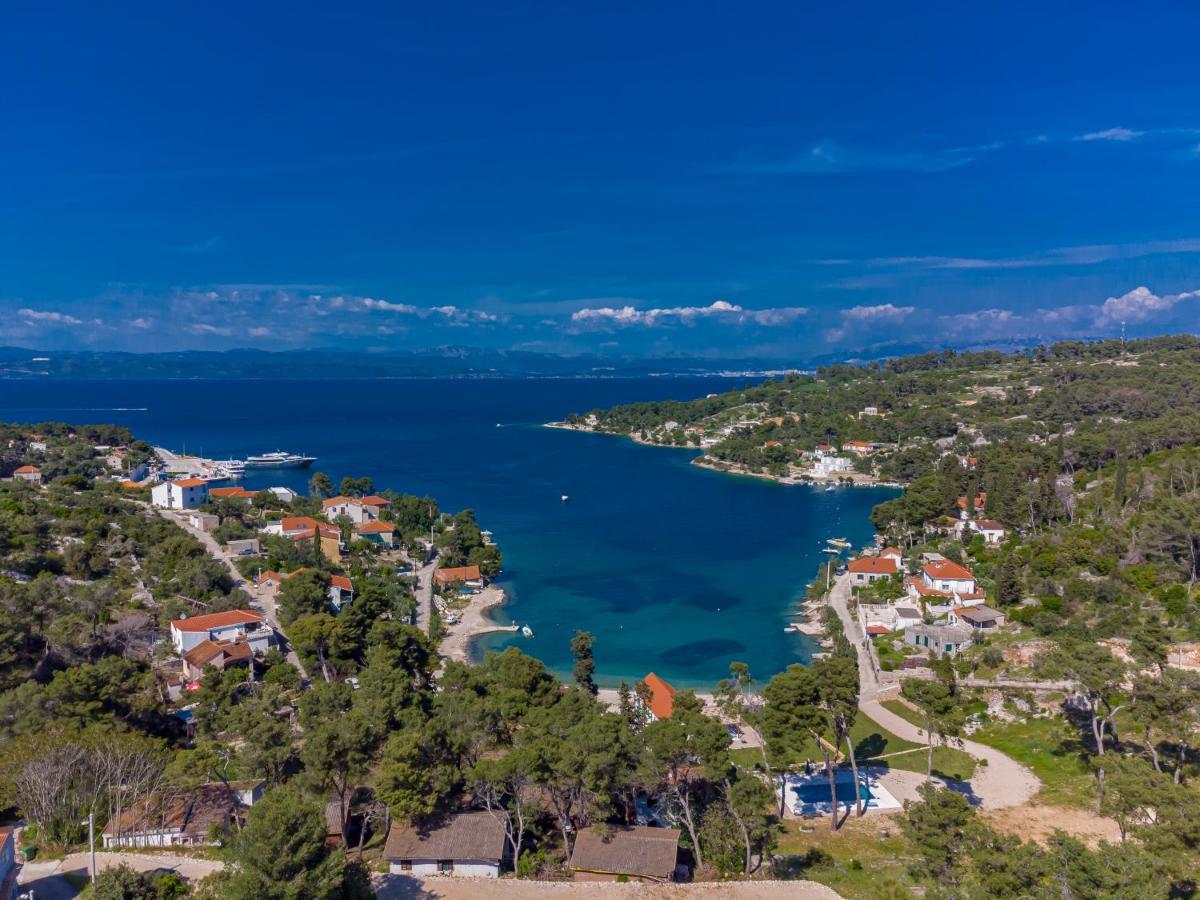 Uniquely Designed Villa Ivana With Outdoor Jacuzzi Nearby The Pebble Banje Beach At The Island Of Solta Rogač 외부 사진