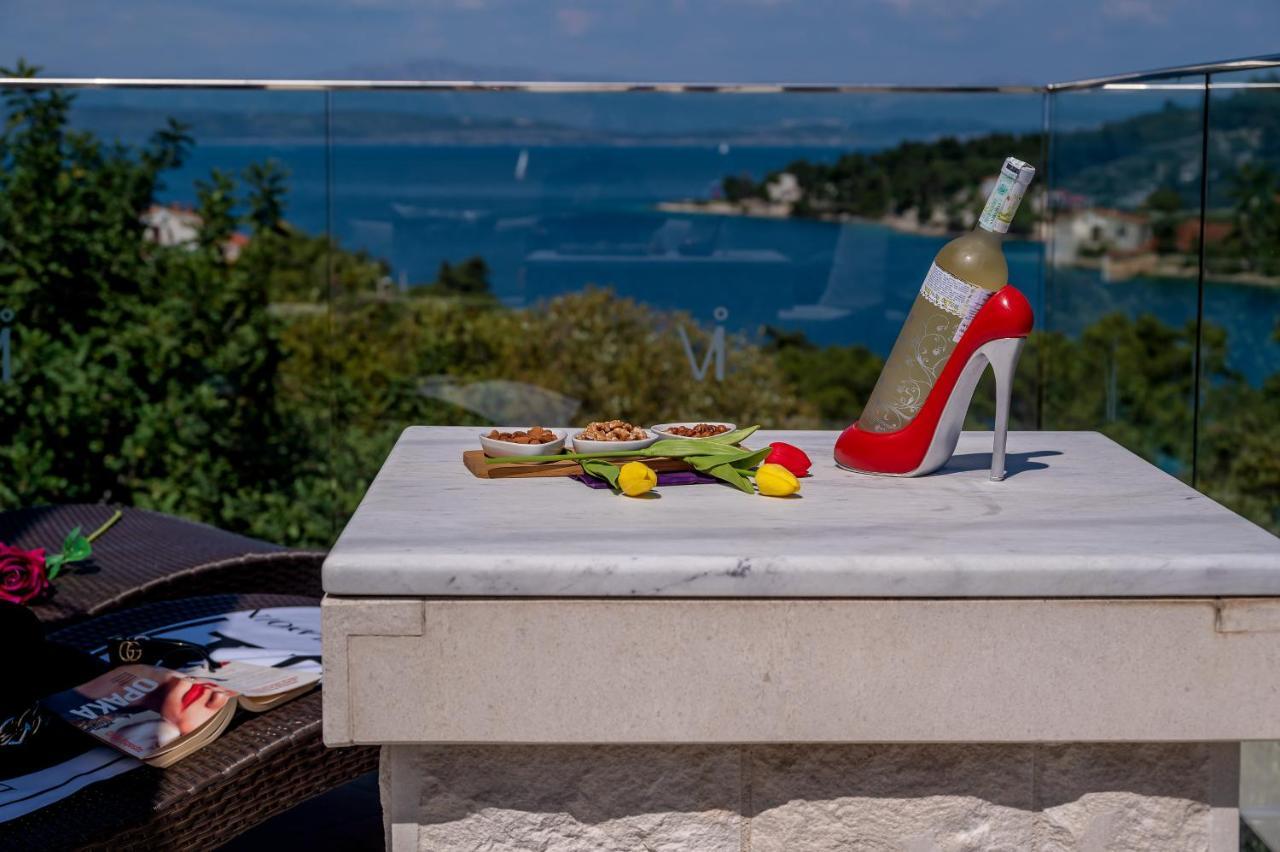 Uniquely Designed Villa Ivana With Outdoor Jacuzzi Nearby The Pebble Banje Beach At The Island Of Solta Rogač 외부 사진